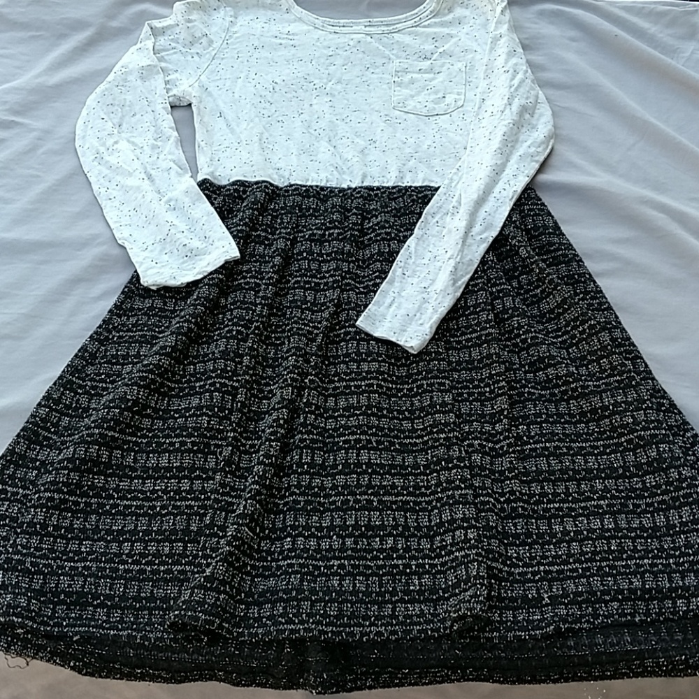 Girls Xhilaration brand L (10/12) LS T-shirt Dress